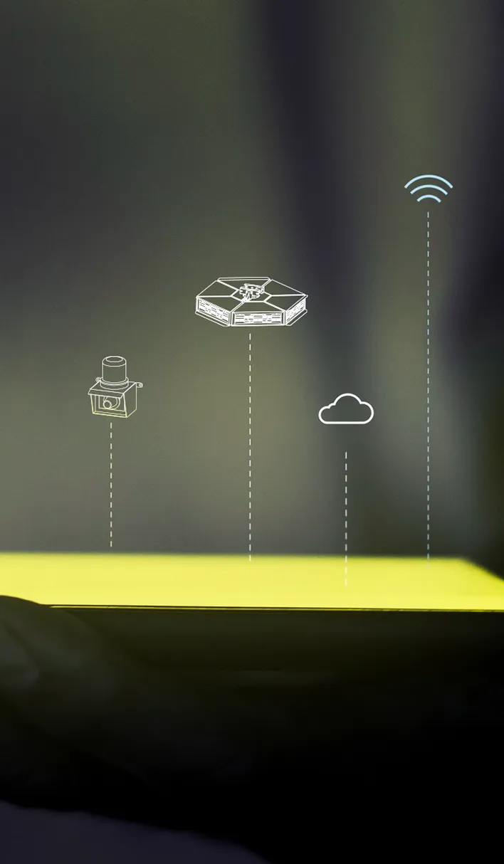Sinalização audiovisual, sirenes e equipamentos de notificação com fácil conectividade e integração a sistemas